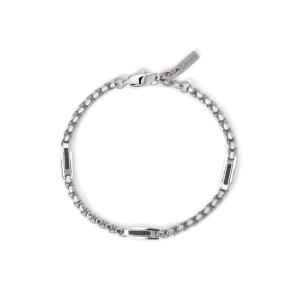 Bracciale da uomo 2Jewels acciaio e cristalli neri 232356 - gallery