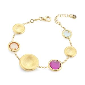 Bracciale rigido da Donna in Argento dorato Itaca Colors Marcello Pane 