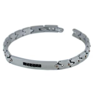 Bracciale Zancan da uomo in acciaio EHB 404 - gallery