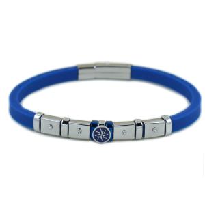 Bracciale Zancan da uomo in acciaio EHB 415