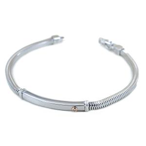 Bracciale Zancan da uomo in argento ESB 333 - gallery