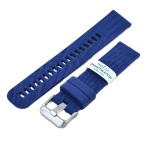 Cinturino ricambio per Smart Watch in silicone Blu - gallery