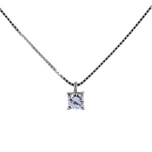 Collana con ciondolo punto luce medio Diamante 0.17