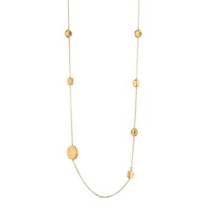 Collana lunga da Donna in Argento dorato collezione Itaca Marcello Pane 