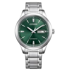 Orologio Citizen Uomo Meccanico Day Date Verde NY4058-79X