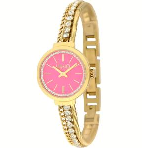 Orologio Liu Jo da donna Ensemble Gold quadrante fucsia TLJ 2366