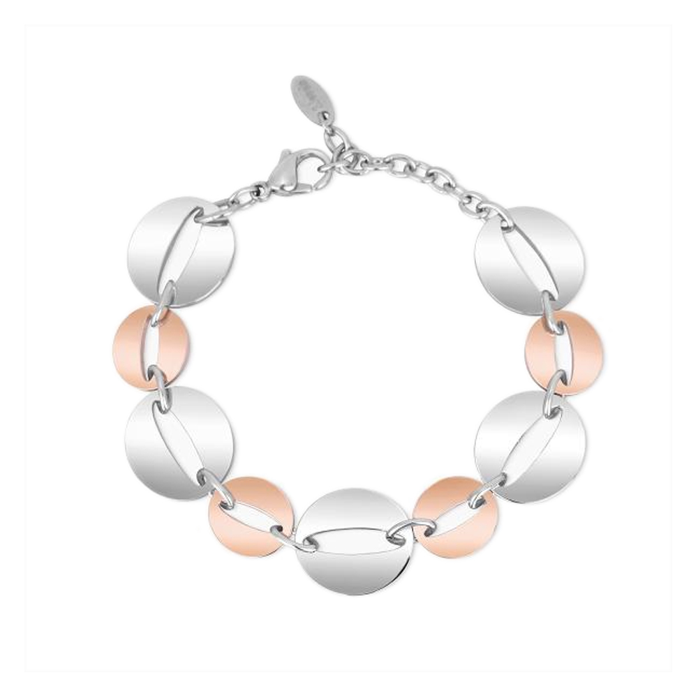 Bracciale Donna 2Jewels in acciaio rose e silver 232055