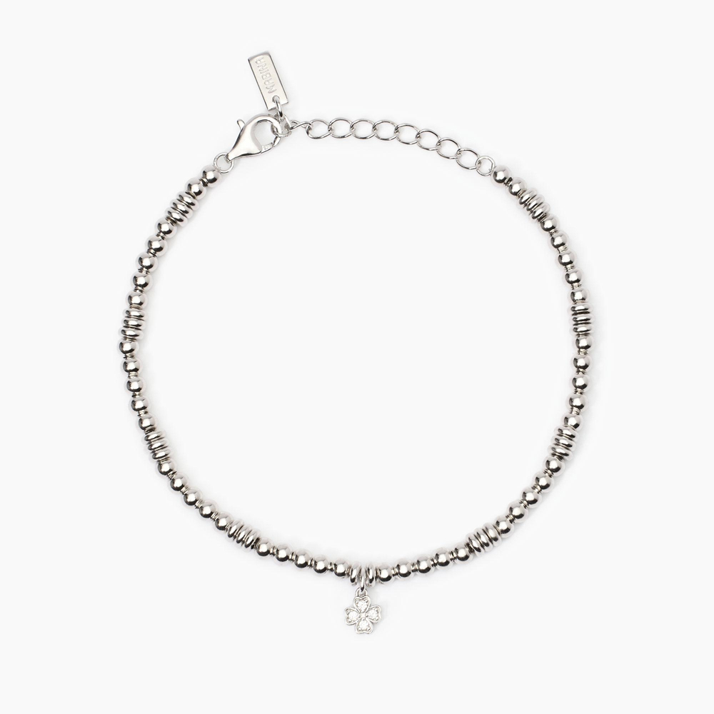 Bracciale Donna Mabina in Argento con Quadrifoglio 533841