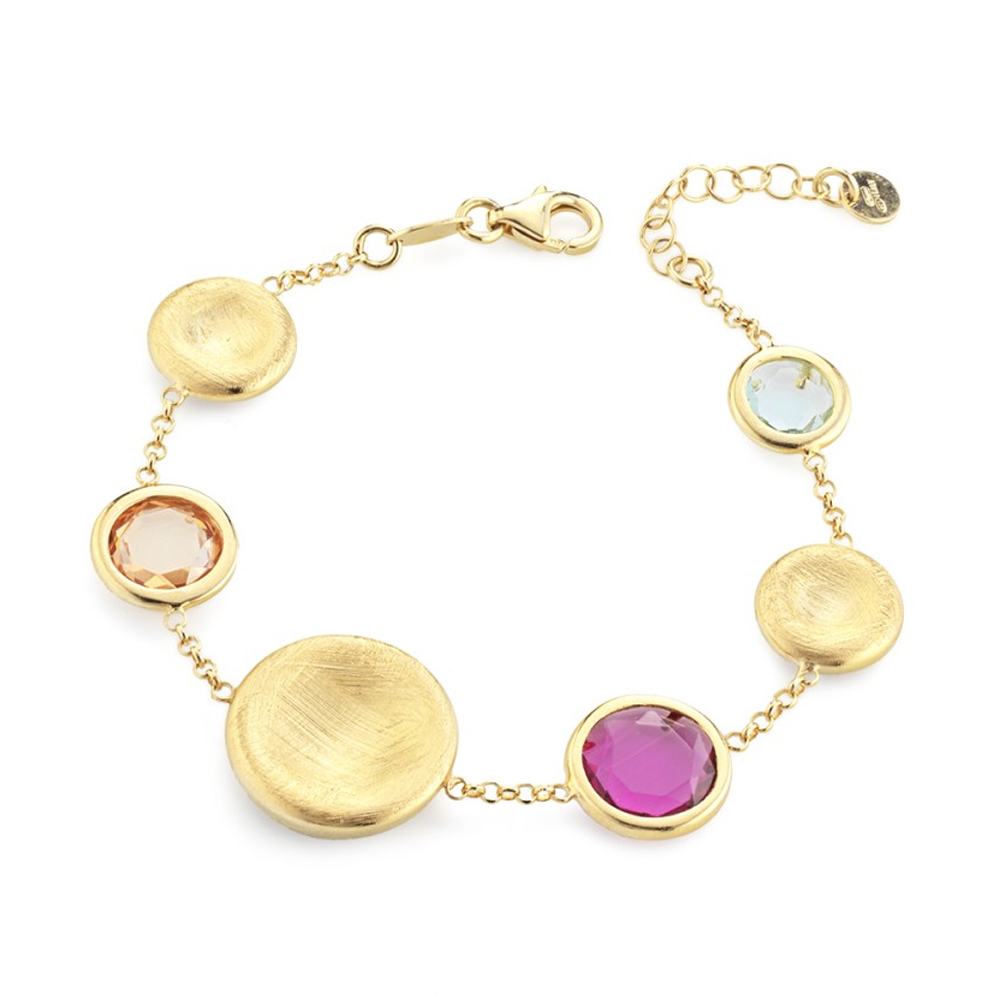 Bracciale rigido da Donna in Argento dorato Itaca Colors Marcello Pane 