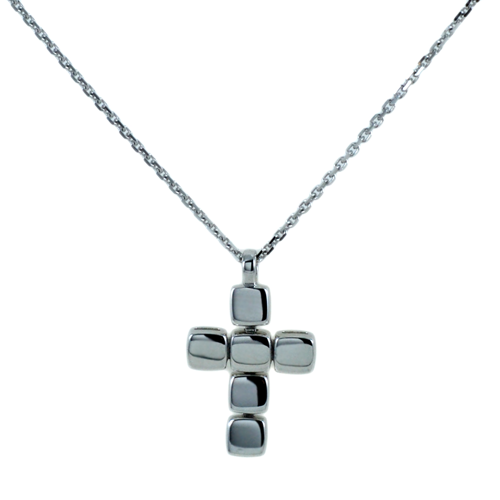 Collana da uomo Zancan in Argento con pendente Croce ESC 200