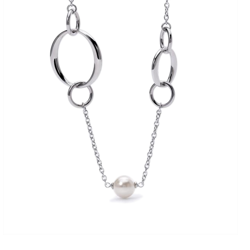 Collana lunga Donna 2Jewels in Acciaio e Perla 251830