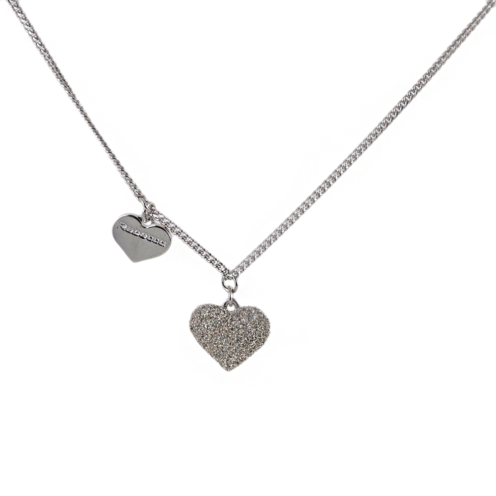 Collana Rebecca in argento con Cuore SJOKCA13