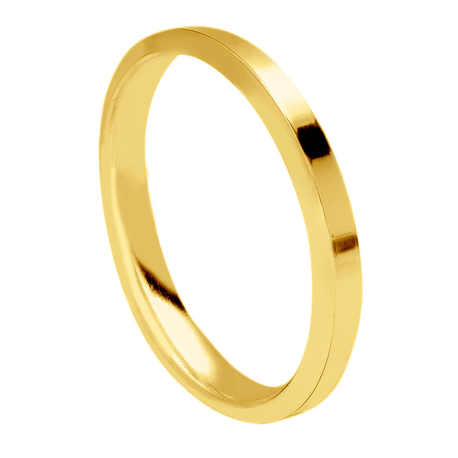 Fede Brillanti Promesse modello HYDRA SLIM oro giallo