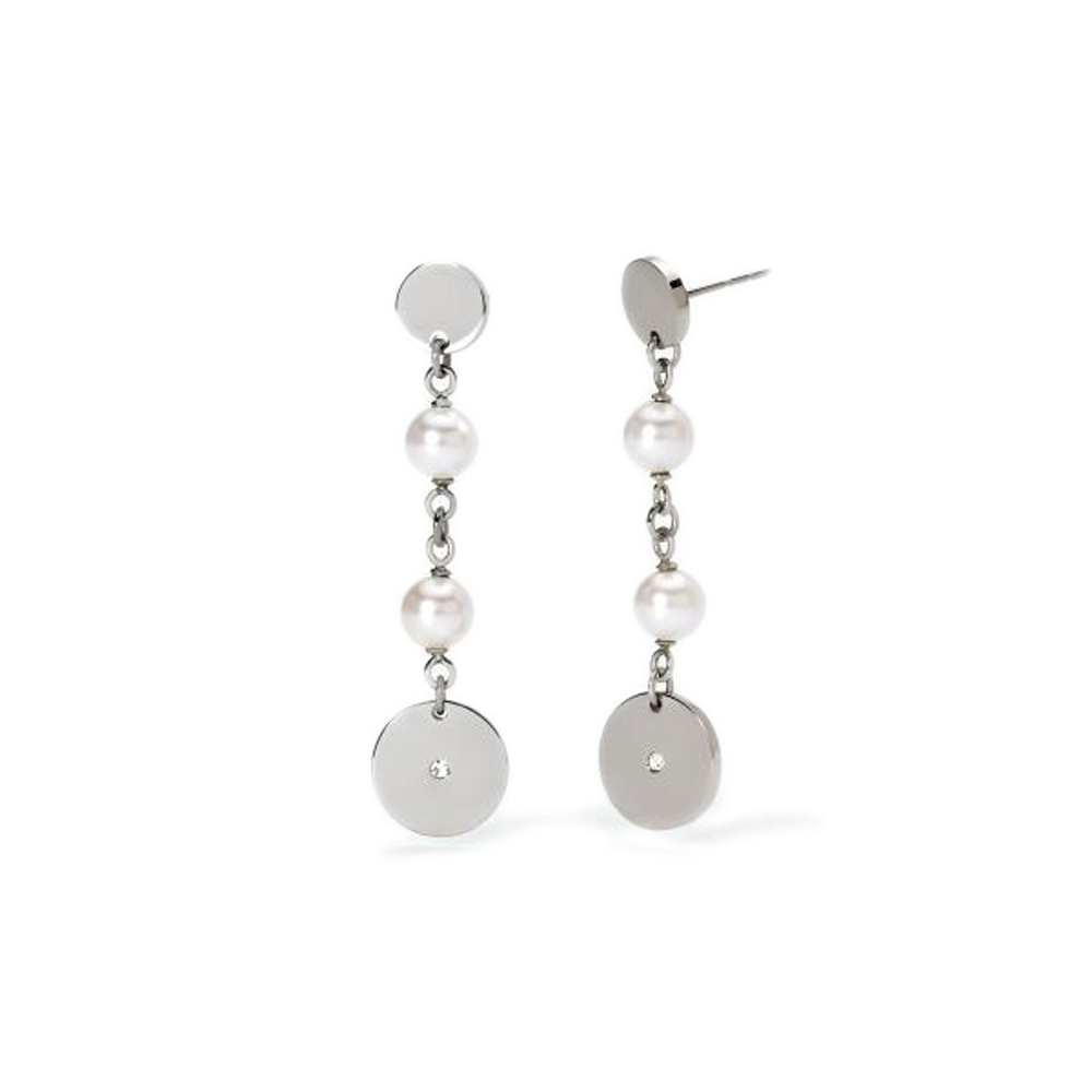 Orecchini da Donna 2Jewels in Acciaio con perle  261422