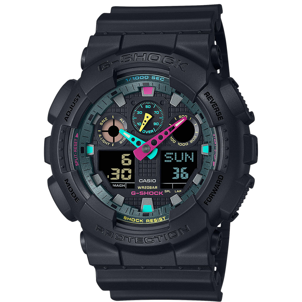 Orologio Casio collezione G-SHOCK full black GA-100MF-1AER