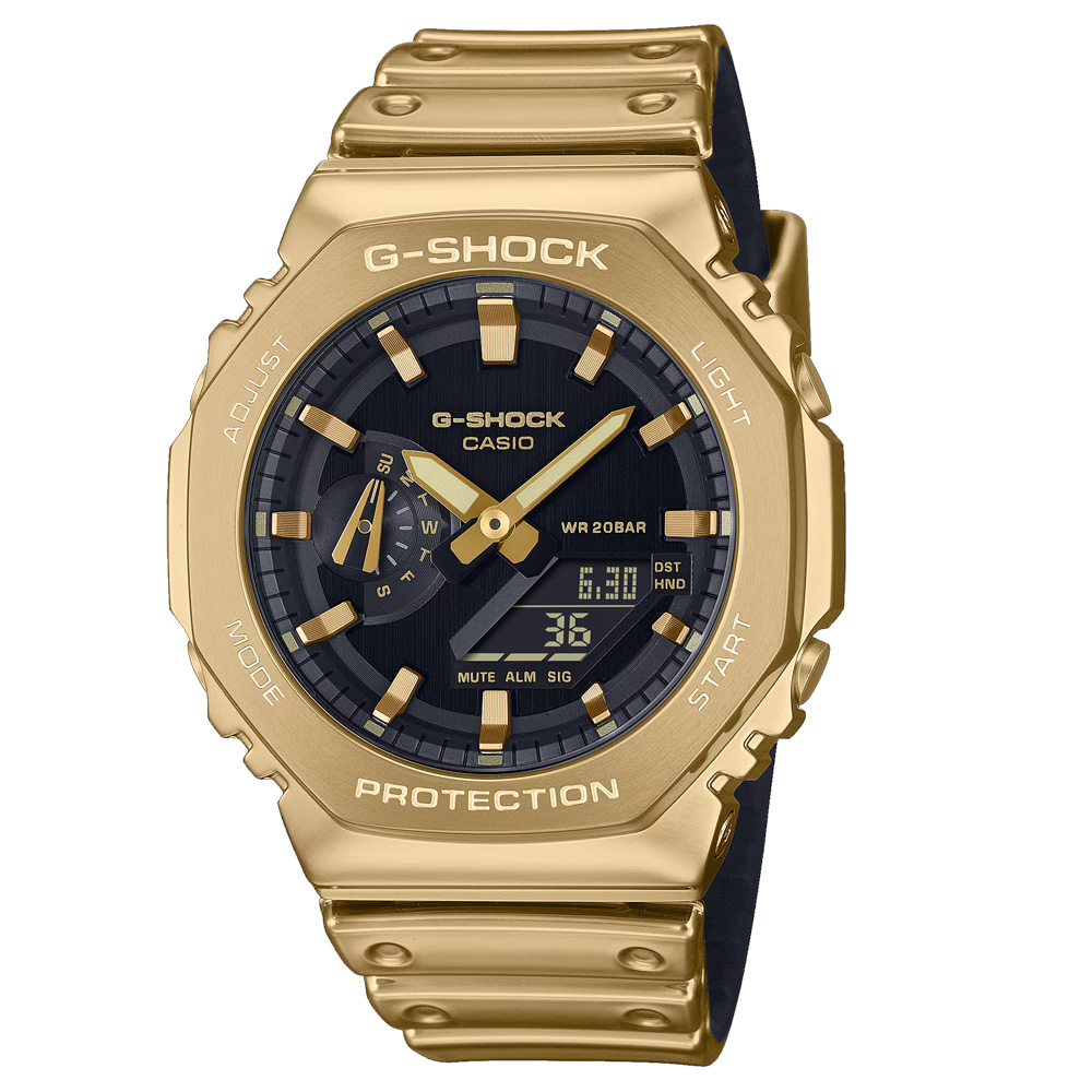 Orologio Casio da uomo collezione G-SHOCK ORO GM-2100YMG-9A