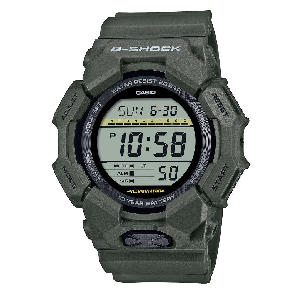 Orologio Casio da uomo collezione G-SHOCK verde GD-010-3ER 