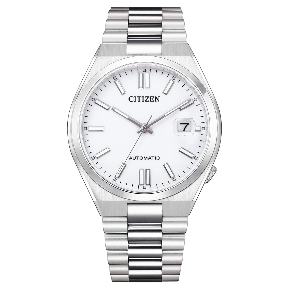 Orologio da uomo Citizen Tsuyosa Automatico Bianco NJ0150-81A 