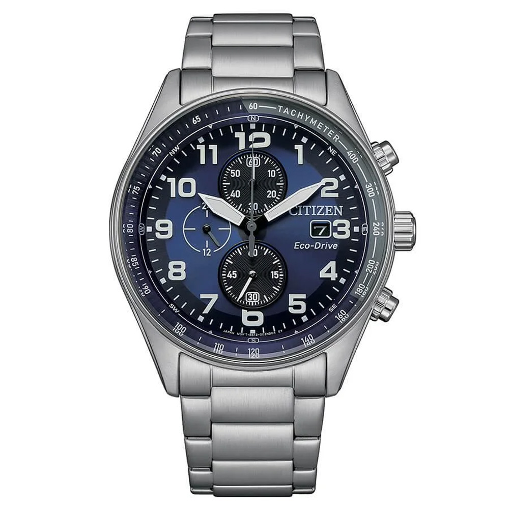 Orologio uomo CITIZEN Urban crono blu CA0770-72L