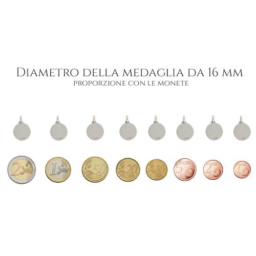 Medaglia San Benedetto diametro 2 cm vendita on line