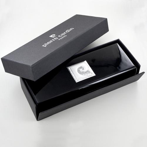 Accendino elettronico Pierre Cardin® SMART con incisione inclusa confezione  regalo nera regalo per Natale, compleanno con astuccio -  Italia