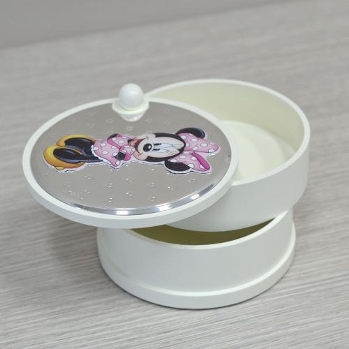 Porta Gioielli in Argento laminato Minnie - ARGENTERIA