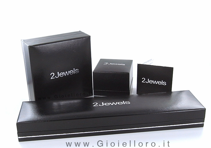 Bracciale 2jewels uomo acciaio e zirconi collezione TENNIS CLUB