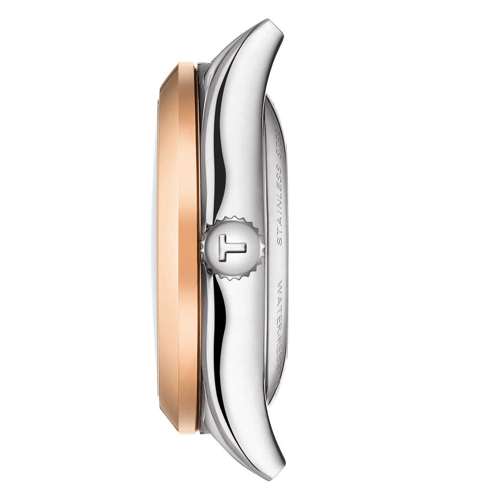 Tissot orologio donna Tradition 5.5 Lady 31mm acciaio PVD oro rosa quarzo  T063.209.36.038.00 Default Title
